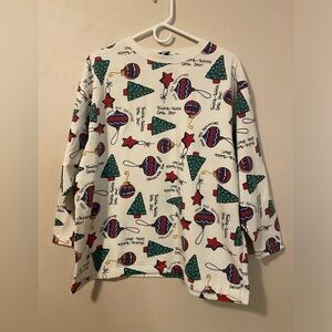 Vintage Christmas sweatshirt size large